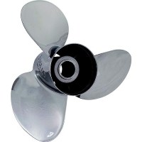 Solas Rubex Ns3 Stainless Steel Interchangeable Hub 3-Blade Propeller, Rh, 4-1/4